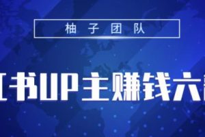小红书UP主赚钱六部曲，掌握方法新手也能月入5000+【视频课程】