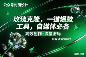 （（17766期）玫瑰克隆，ai鲁大魔工具，自媒体必备神器，一键爆款，详细教程。