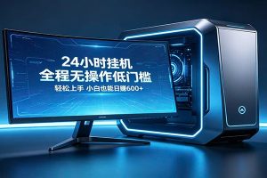 三角洲自动跑刀,纯自动挂机项目,零基础小白躺赚无忧