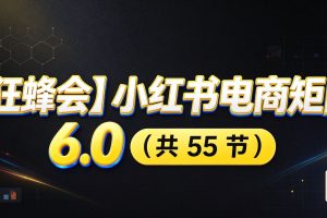 小红书电商实战6.0：开店配置多元选品，搬款AI图文矩阵运营，发货售后放大店铺收益